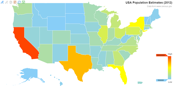 Echarts Standard GeoJson Extension